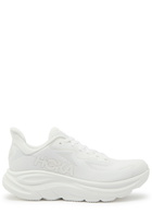 Hoka Clifton 10 Mesh-knit Sneakers White