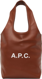 A.P.C. Brown Ninon Small Tote