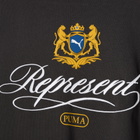 Puma x REPRESENT Graphic T-Shirt in Flat Dark Gray