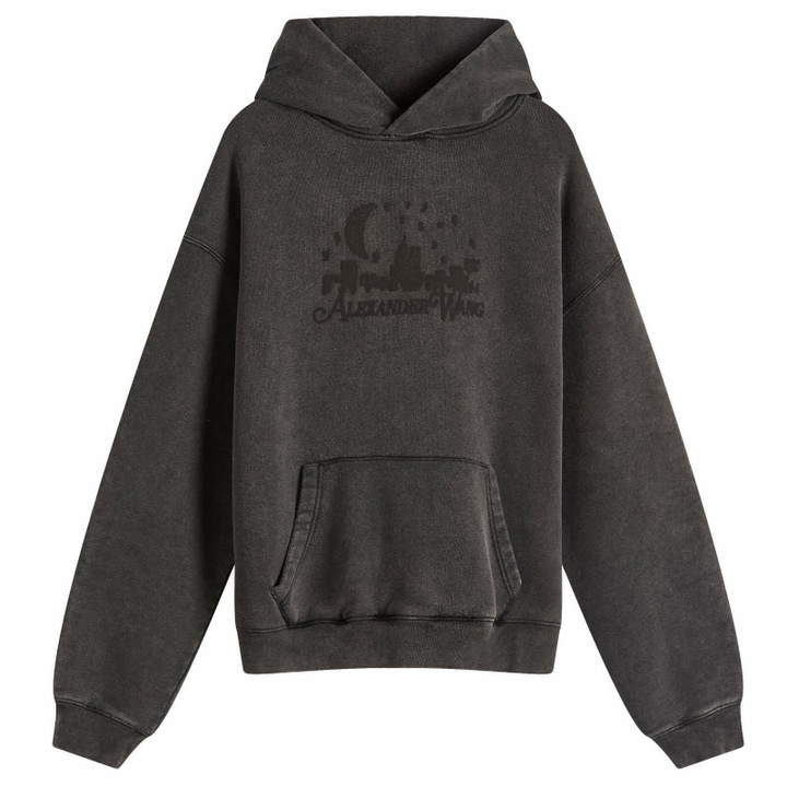 Photo: Alexander Wang Women's Skyline Print Hoodie in Grey