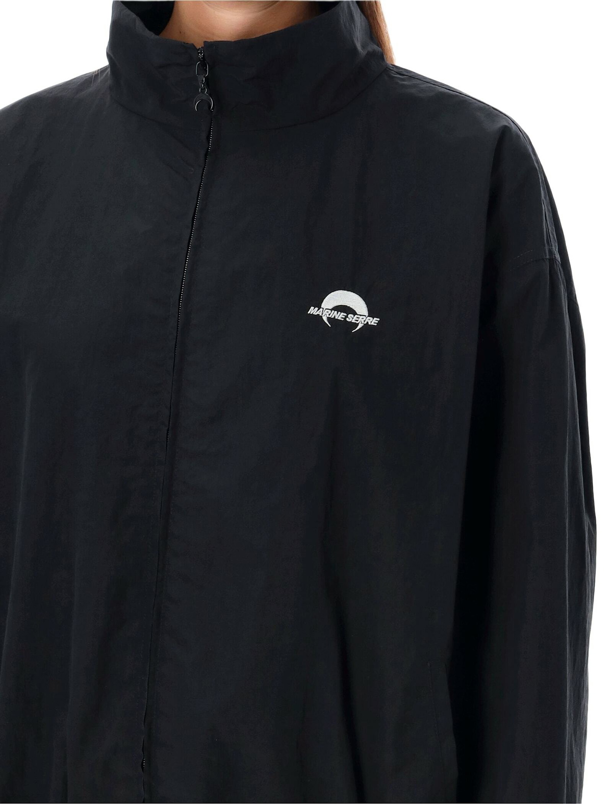 Marine Serre Ms Sport Nylon Track Jacket