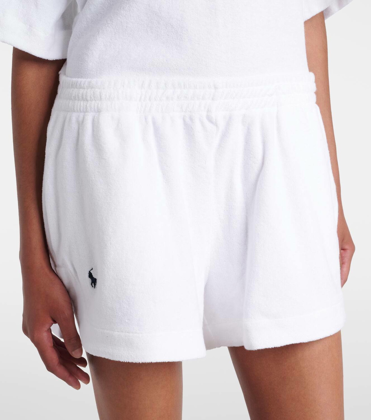 Polo Ralph Lauren Cotton terry polo shirt and shorts set