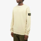 Stone Island Men's Garment Dyed Crew Sweat in Natural Beige