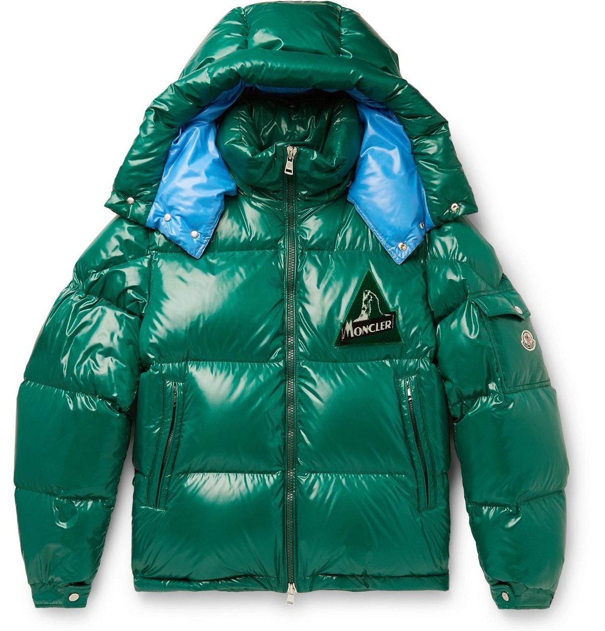 Moncler - Wilson Quilted Shell Hooded Down Jacket - Green Moncler