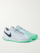 NIKE TENNIS - NikeCourt Air Zoom Vapor Cage 4 Rubber and Mesh Tennis Sneakers - Gray - 8