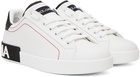 Dolce & Gabbana White Portofino Sneakers