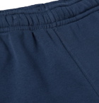 Nike - Sportswear Club Tapered Fleece-Back Cotton-Blend Jersey Sweatpants - Blue