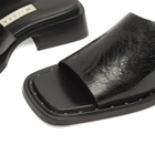 MIISTA Women's Alendra Asymmetric Sandals in Black