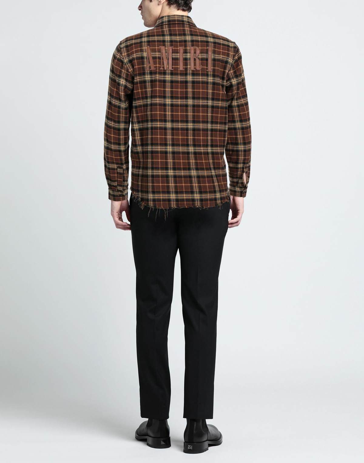 Amiri Mens Shirt in Brown