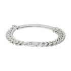 Bunney Silver Single Tour Identity Chain Bracelet