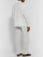 Anderson & Sheppard - Linen Pyjama Set - White