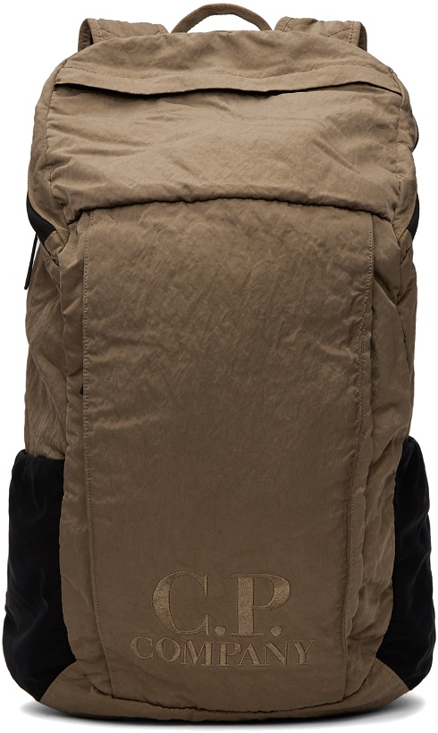 Photo: C.P. Company Taupe Nylon B Backpack