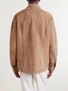 Boglioli - Suede Overshirt - Neutrals