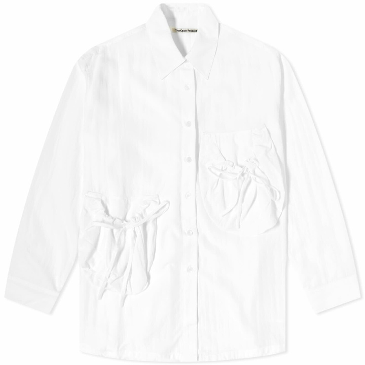 Photo: The Open Product Women's Patch Pocket Shirt in White