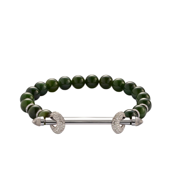 Photo: Ananya Chakra Giada 18kt white gold bracelet with diamonds and quartz