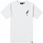 By Parra Men's The Common Crane T-Shirt in Ash Grey