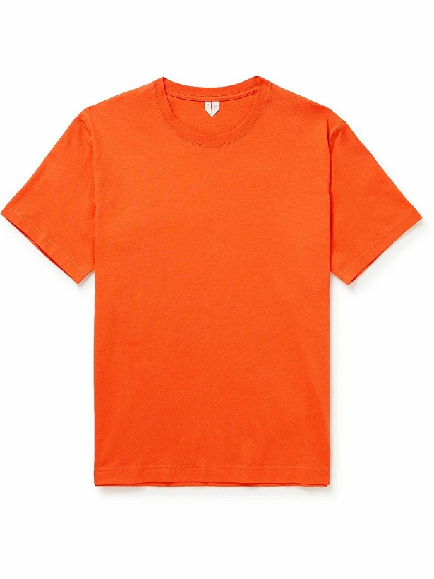 Photo: ARKET - Niko Organic Cotton-Jersey T-Shirt - Orange
