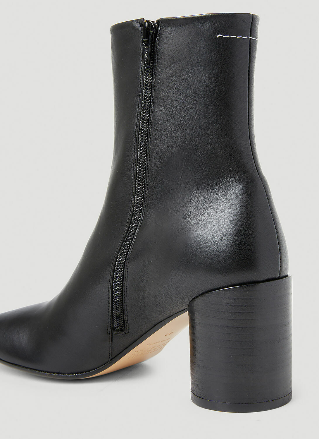 MM6 Maison Margiela Square Ankle Boots