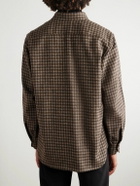 Rubinacci - Checked Wool Shirt - Brown