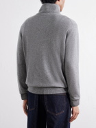 Begg & Co - Heriot Half-Zip Cashmere Sweater - Gray