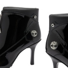 Timberland Women's x Veneda Carter Front Zip Heel Boot in Black Patent