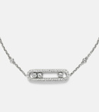 Messika Baby Move 18kt white gold bracelet with diamonds