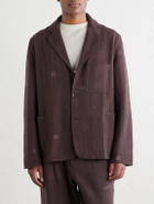 Kardo - Somesh Cotton Suit Jacket - Brown