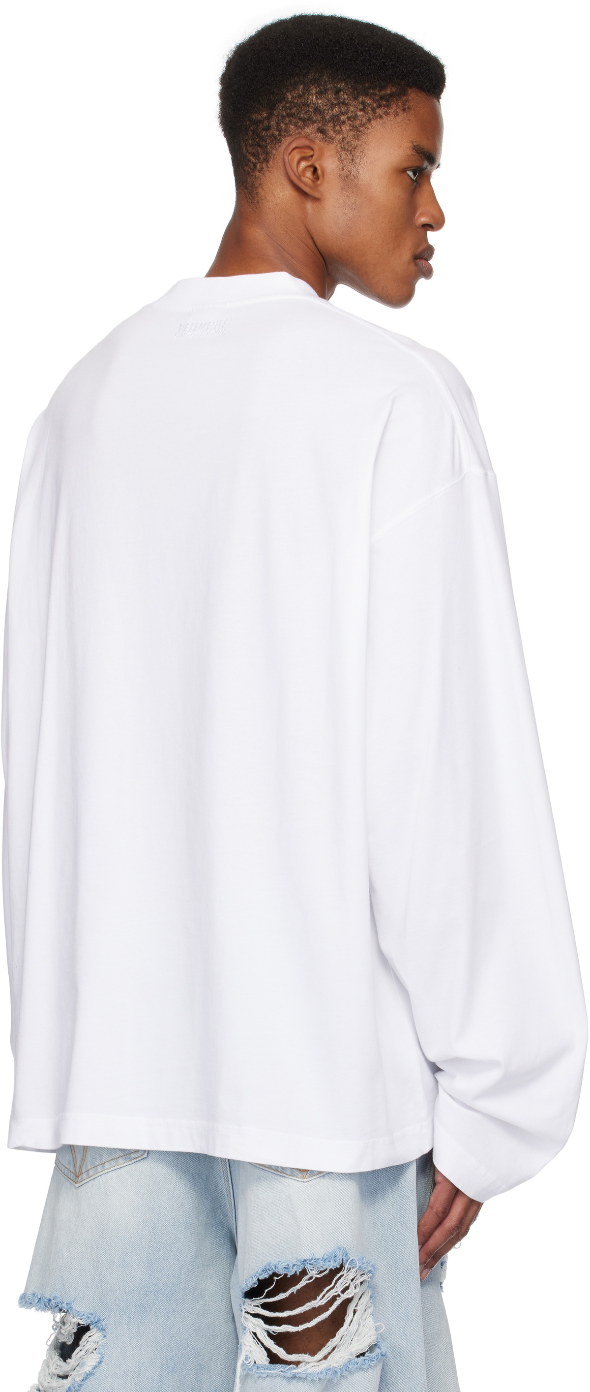 【VETEMENTS】「VTM」Tシャツ DHgate.com:Vetements VTM Oversized O-Neck Short-Sleeve