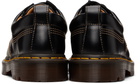 Dr. Martens Black Lowell Leather Moc Toe Derbys