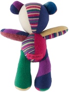 The Elder Statesman Multicolor Small Teddy Bear Plush Toy