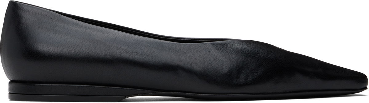 Loulou Studio Black Barsi Ballerina Flats