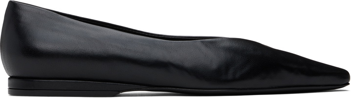 Photo: Loulou Studio Black Barsi Ballerina Flats