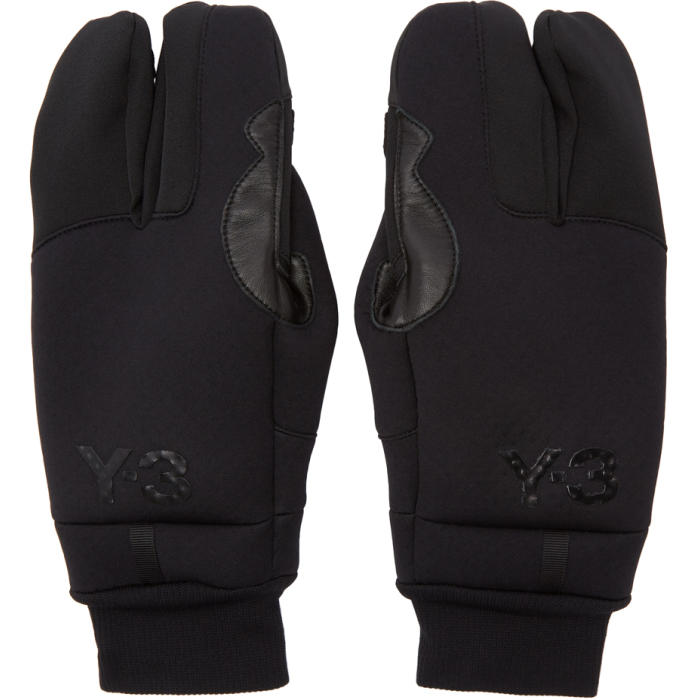 Y-3 Black Tech Gloves Y-3