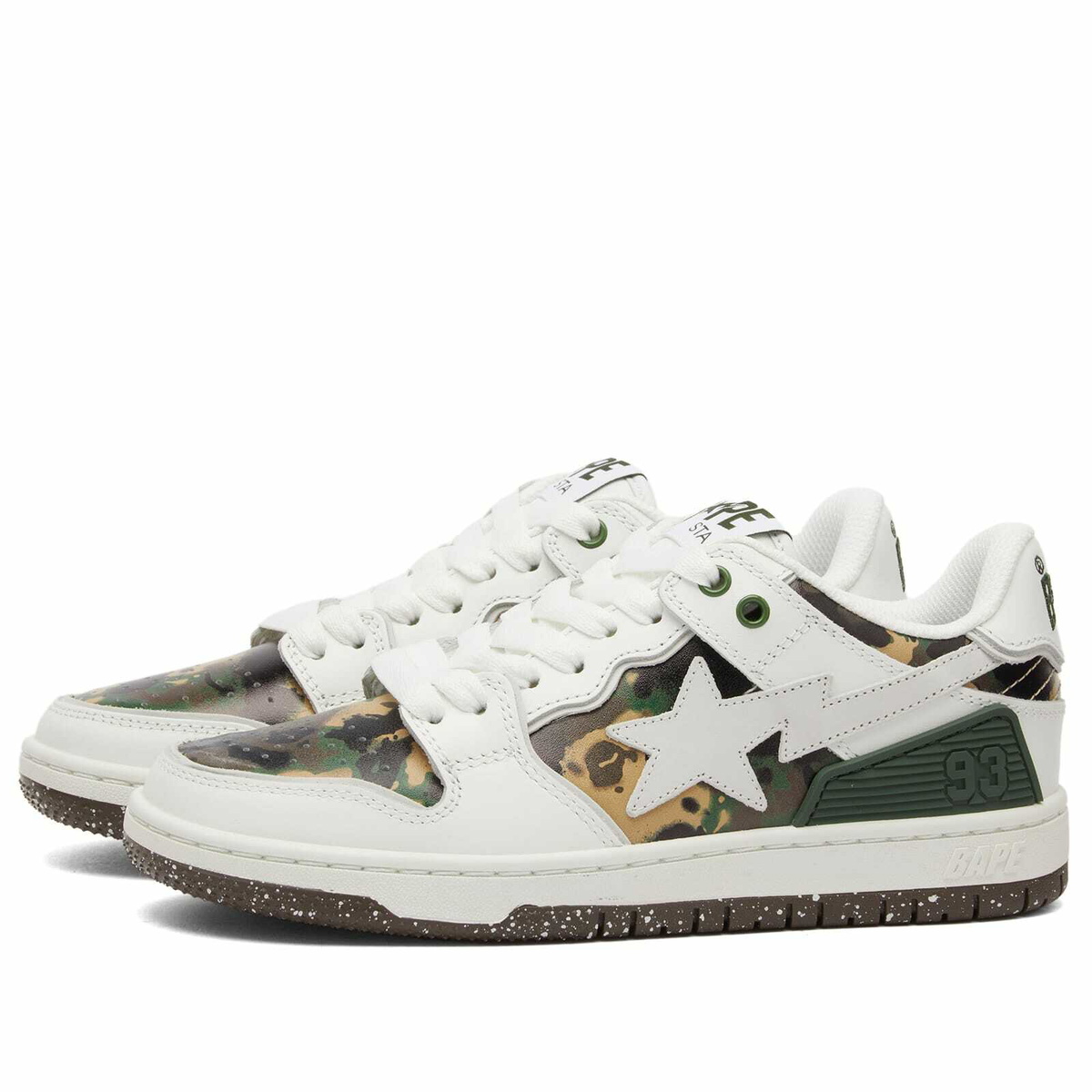 A Bathing Ape Women's Bape Sk8 Sta #2 in White