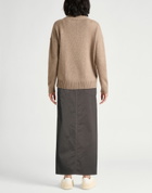 Jucca Womens Denim skirt Charcoal
