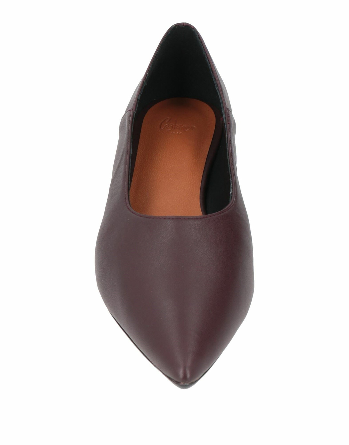 Castañer Womens Ballet flats Burgundy