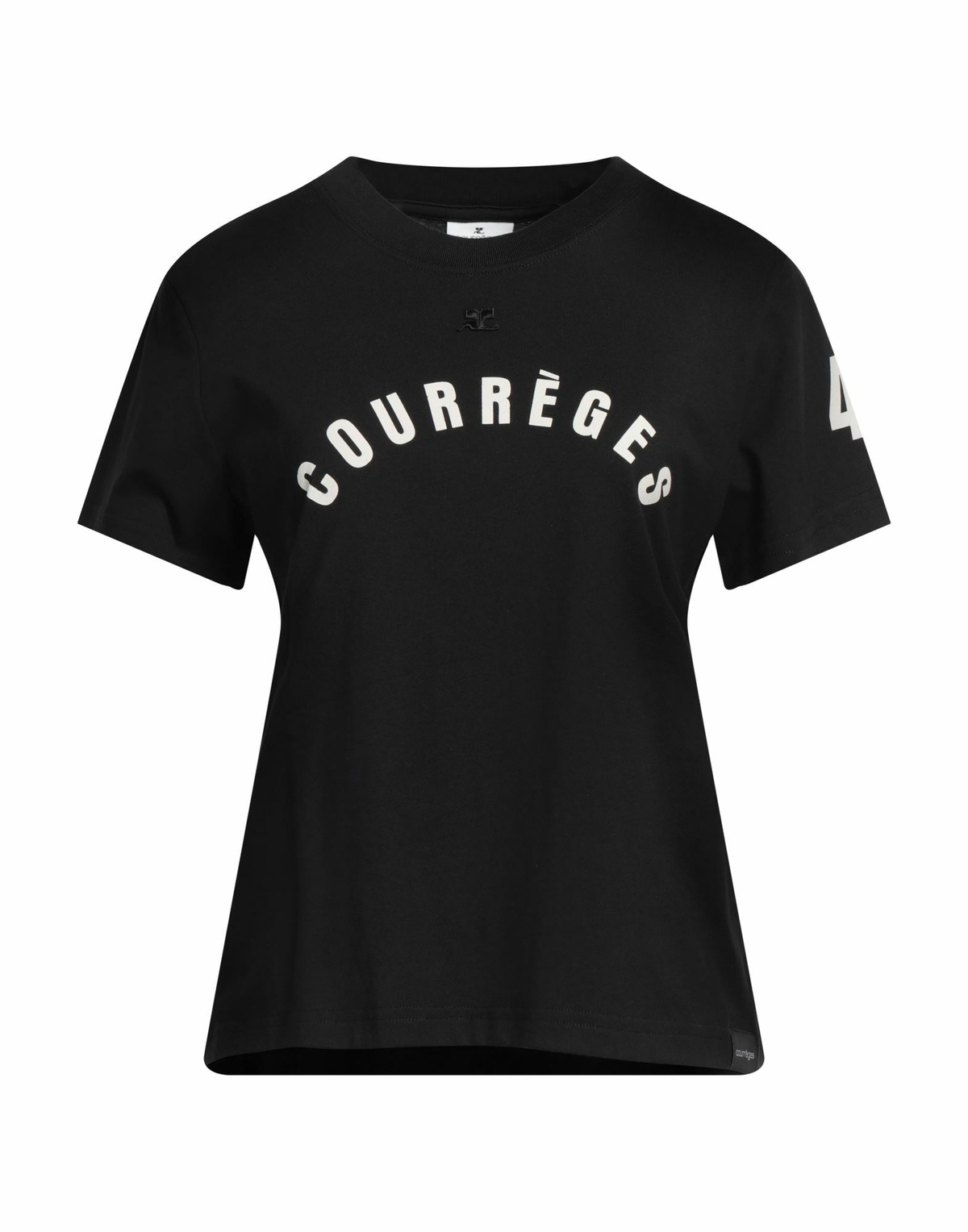 Courrèges Womens T-shirt in Black