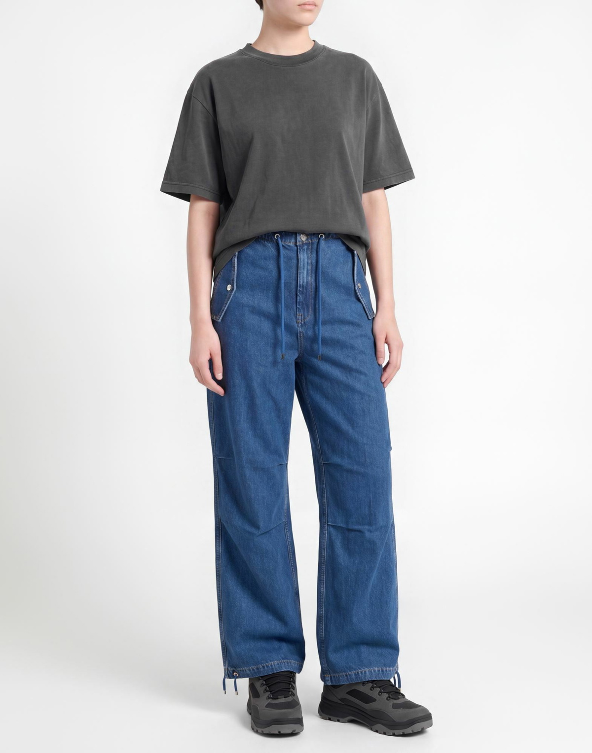 Dion Lee Womens Jeans in Blue