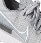 Nike Running - React Infinity FlyKnit Running Sneakers - Gray