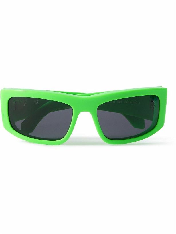 Photo: Off-White - Joseph Square Frame Acetate Sunglasses