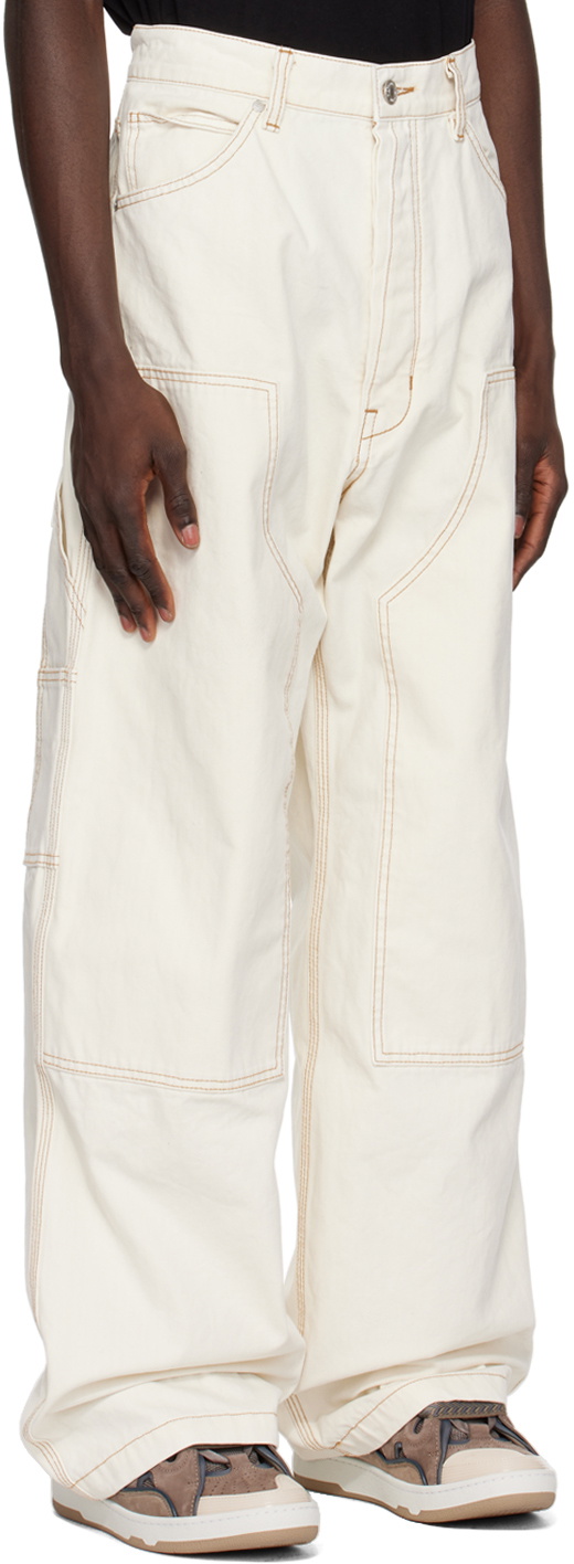 B1ARCHIVE Off-White Paneled Trousers