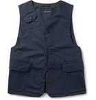 Engineered Garments - Upland Cotton-Canvas Gilet - Men - Navy