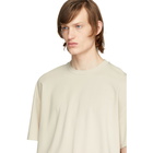 Deveaux New York Beige Oversized T-Shirt