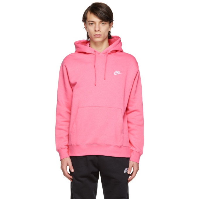Photo: Nike Pink Sportswear Club Hoodie