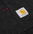 Carhartt WIP - Cotton-Canvas Dungarees - Black