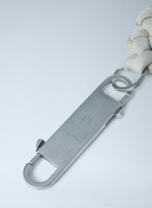 Moncler + Rick Owens Braided Rope Keychain