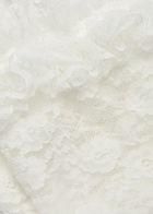 Self-portrait X Christopher Kane Ruffle-trimmed Lace Socks - White - One Size
