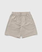 ølåf Seersucker Shorts Beige - Mens - Casual Shorts