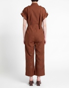 Lovebirds Womens Jumpsuit in Brown