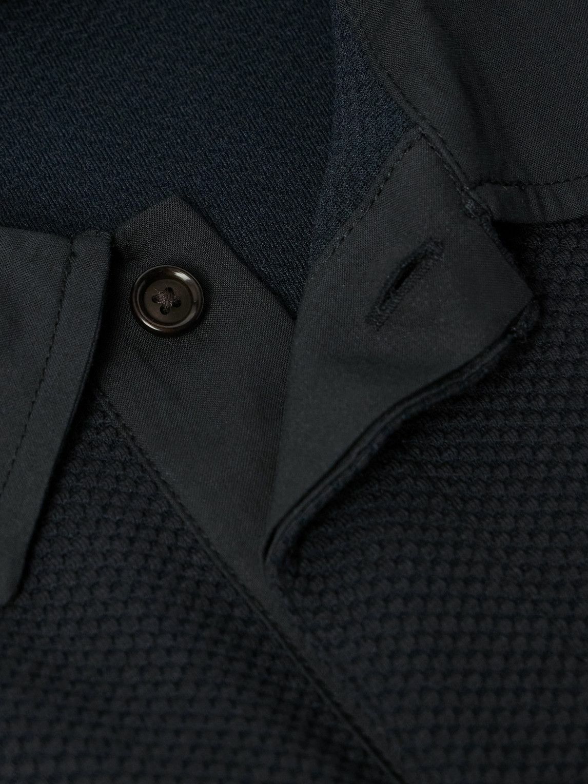 Oliver Spencer - Organic Cotton-Blend Polo Shirt - Blue